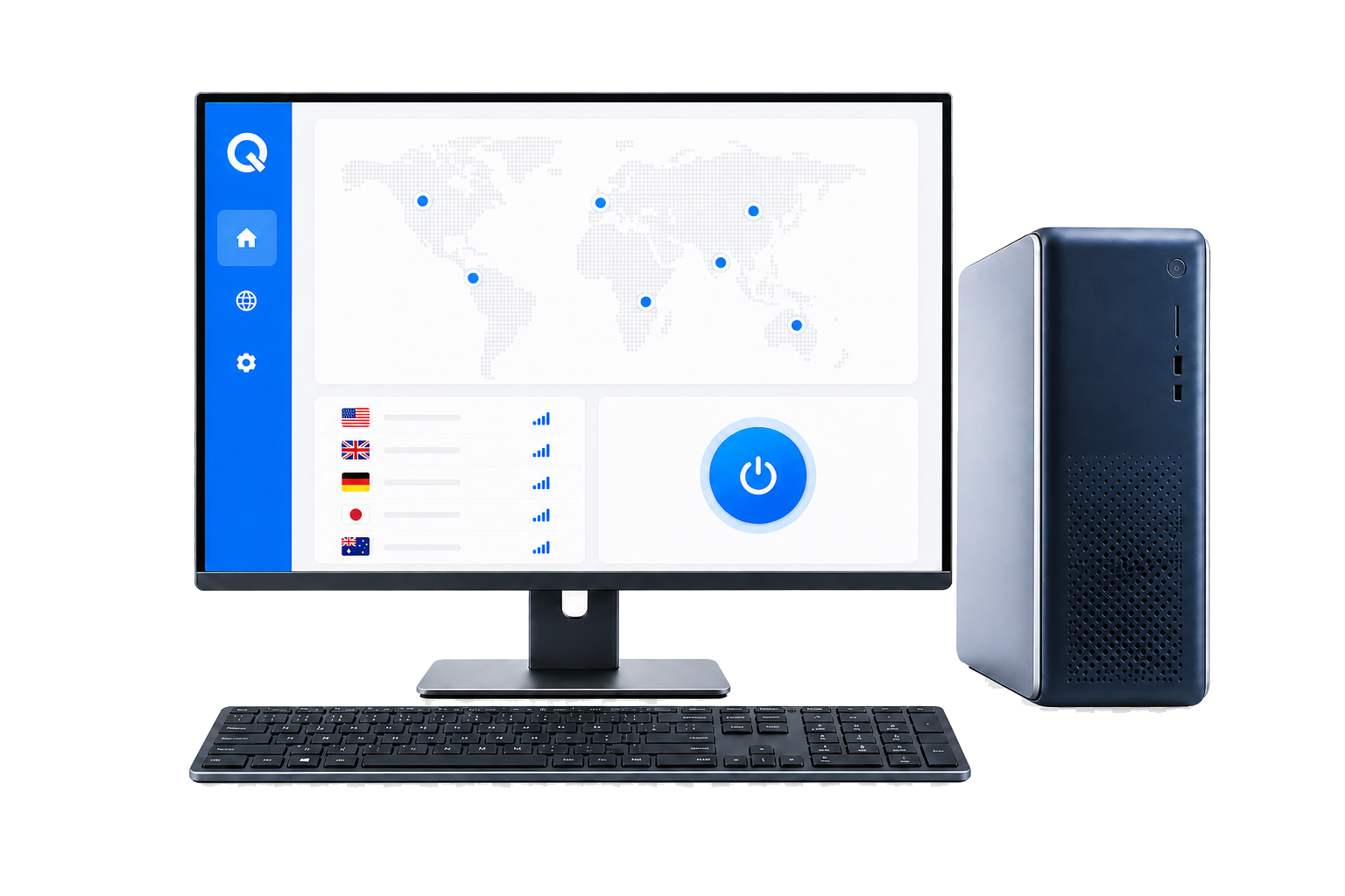 QuickQ 全球网络加速